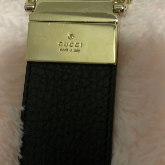 GUCCI GG Reversible Belt Black/Brown 450000 Size 90.36 - Picture 5 of 8